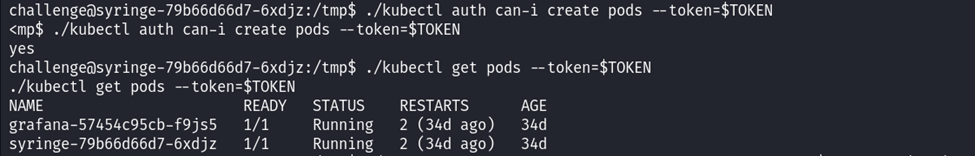 Challenge Syringe Grafana