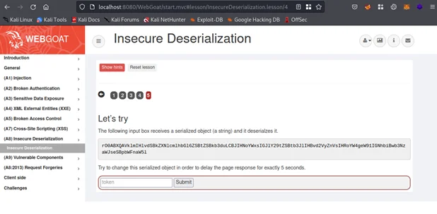 insecure deserialization