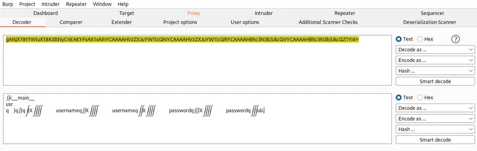 insecure deserialization