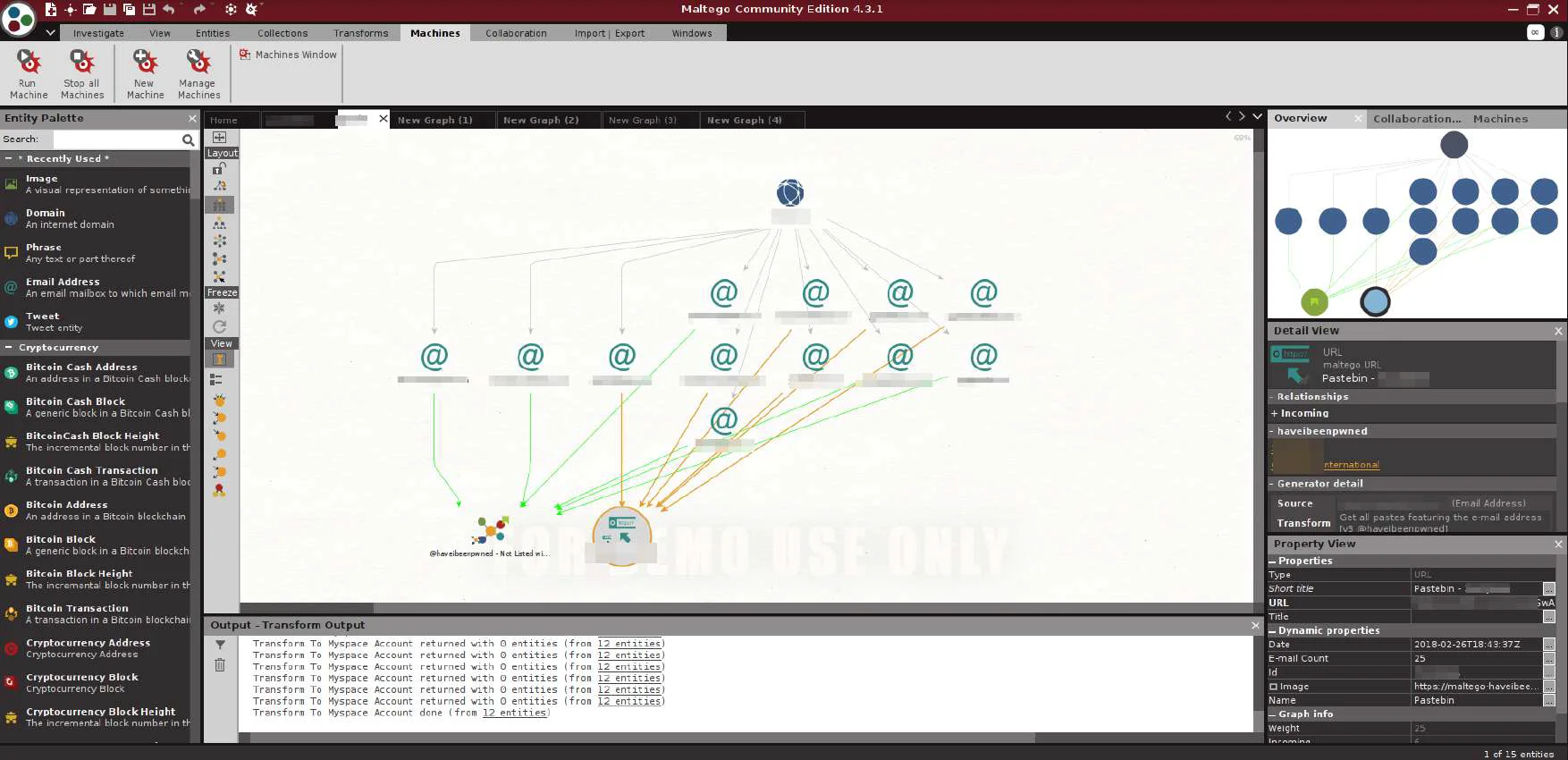 osint with maltego