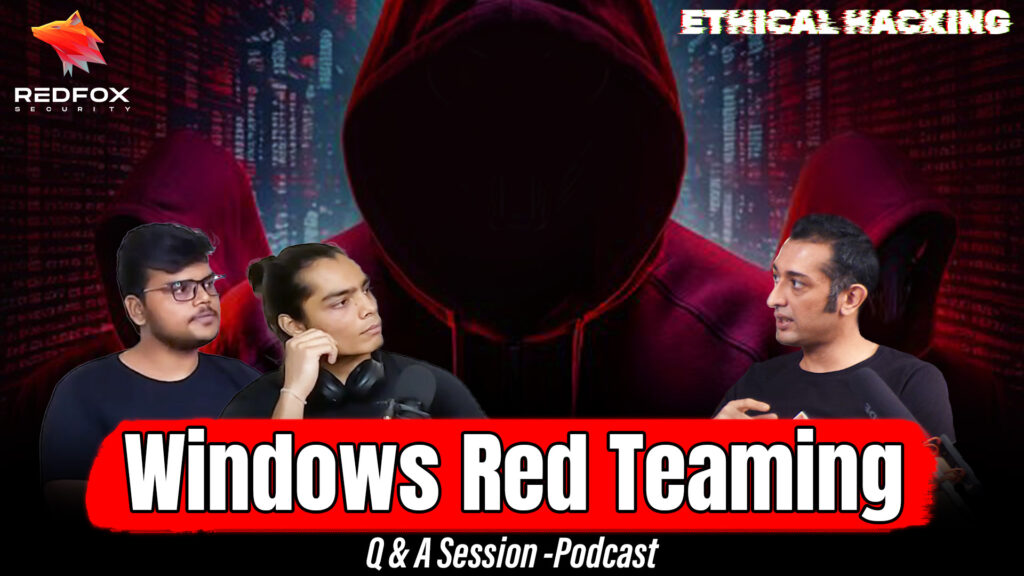 Windows Red Teaming Podcast Redfox Security